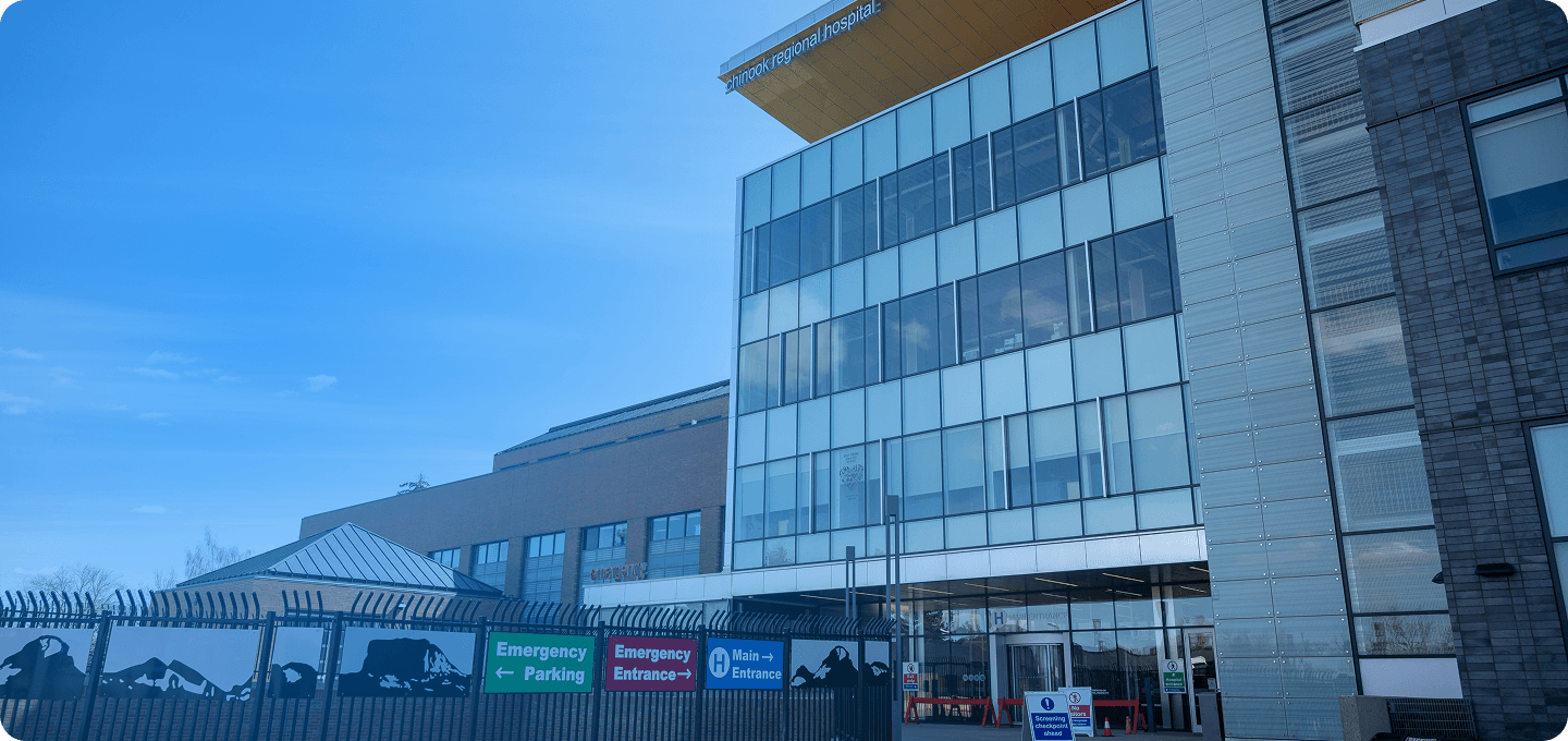 Medical professionals in clinical setting